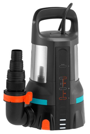 Bombas  Gardena 9036-20 Presión E Inmersión Negro/Acero Fino