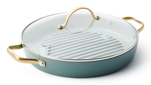 Greenpan Padova Reserve Grillpfanne 28 Cm Himmelblau