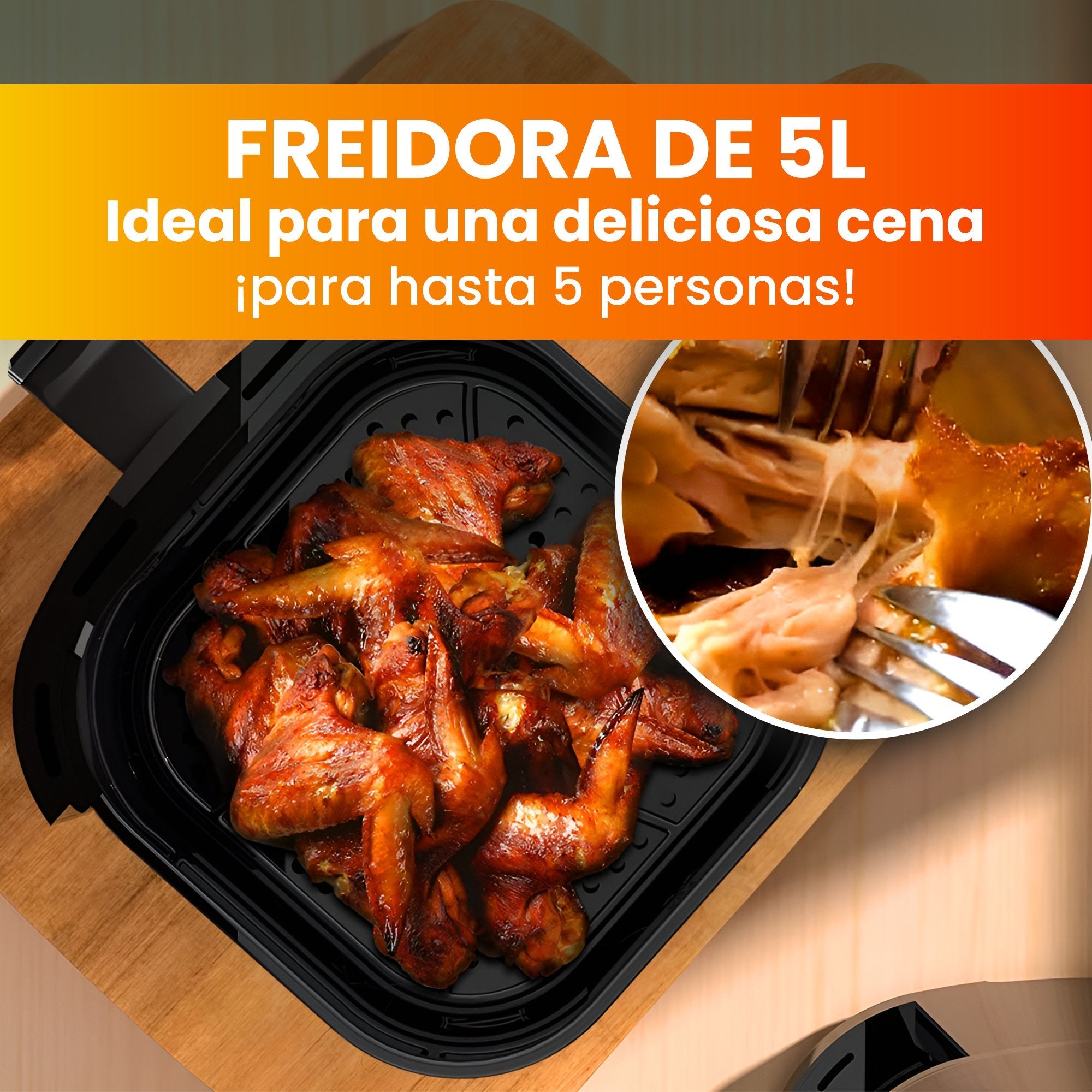 Extralink Home Air Fryer 5l Eu Sj-500