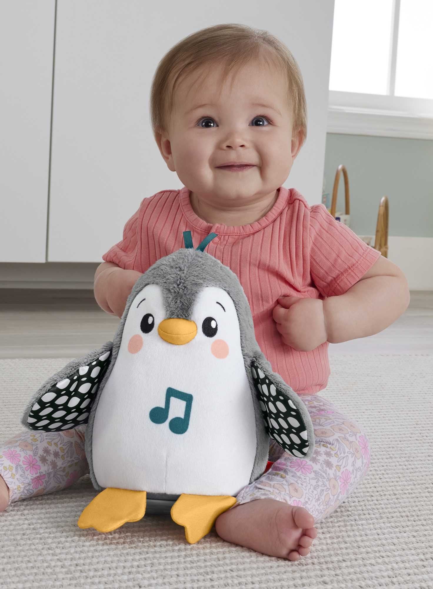 Juguete De Peluche De Pingüino Flutter & Wobble De Fisher-Price