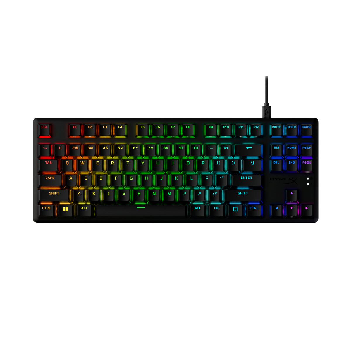 EAN 0196548062249 - HyperX Alloy Origins Core PBT HX Red Gaming Keyboard teclado Juego USB Negro imagen 1