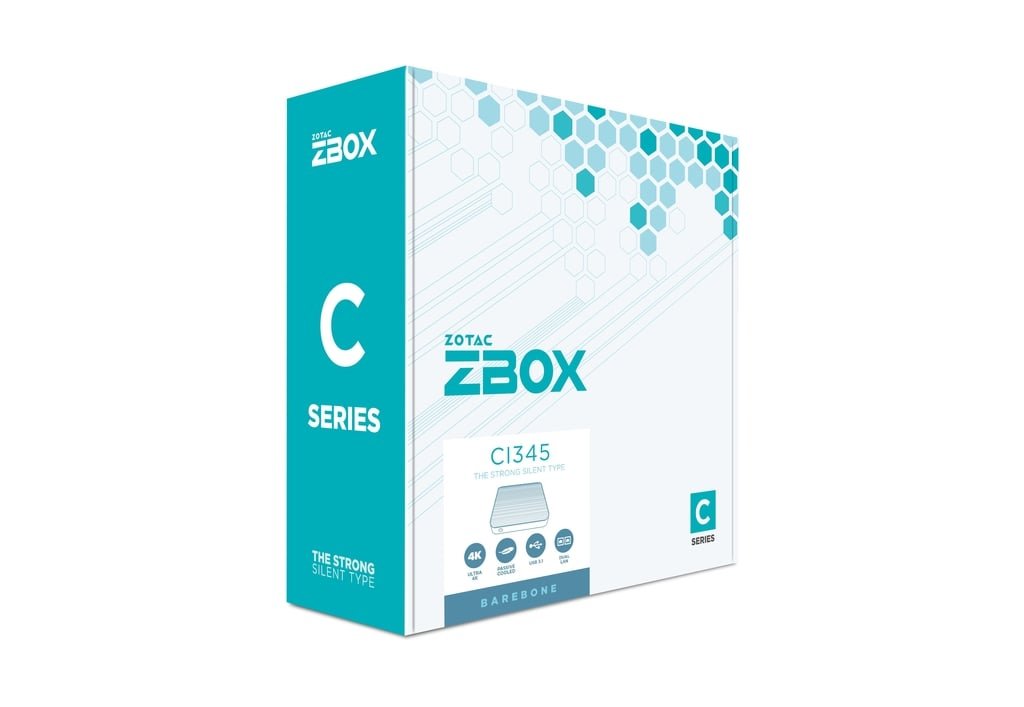 Zotac Zbox Ci345 N150 Passiv Cooling - Barebone - 16.384 Mb