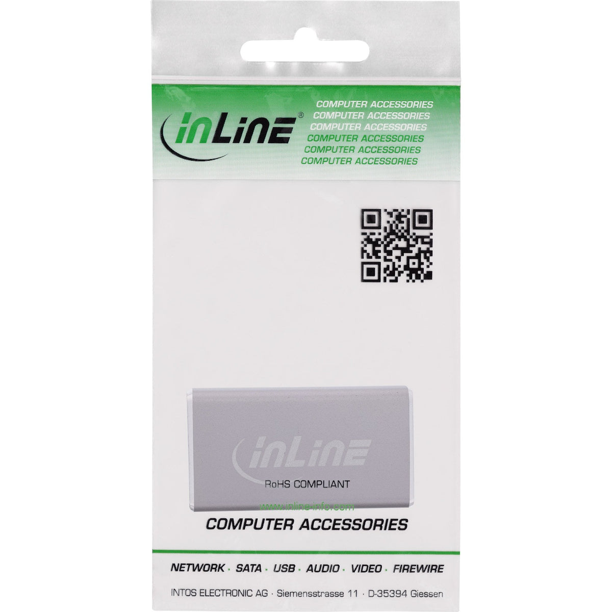 Inline® Displayport 1.4 Adapter, Displayport Hembra / Female, 8k Uhd