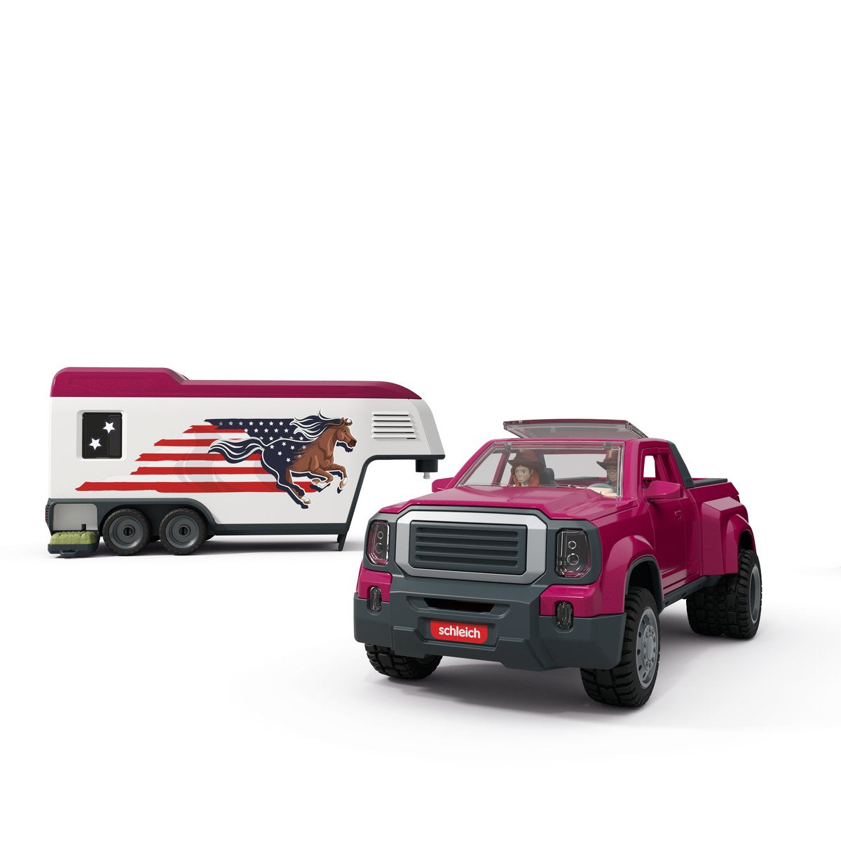 Schleich Horse Club Lakeside Truck Mit Anhänger 42705