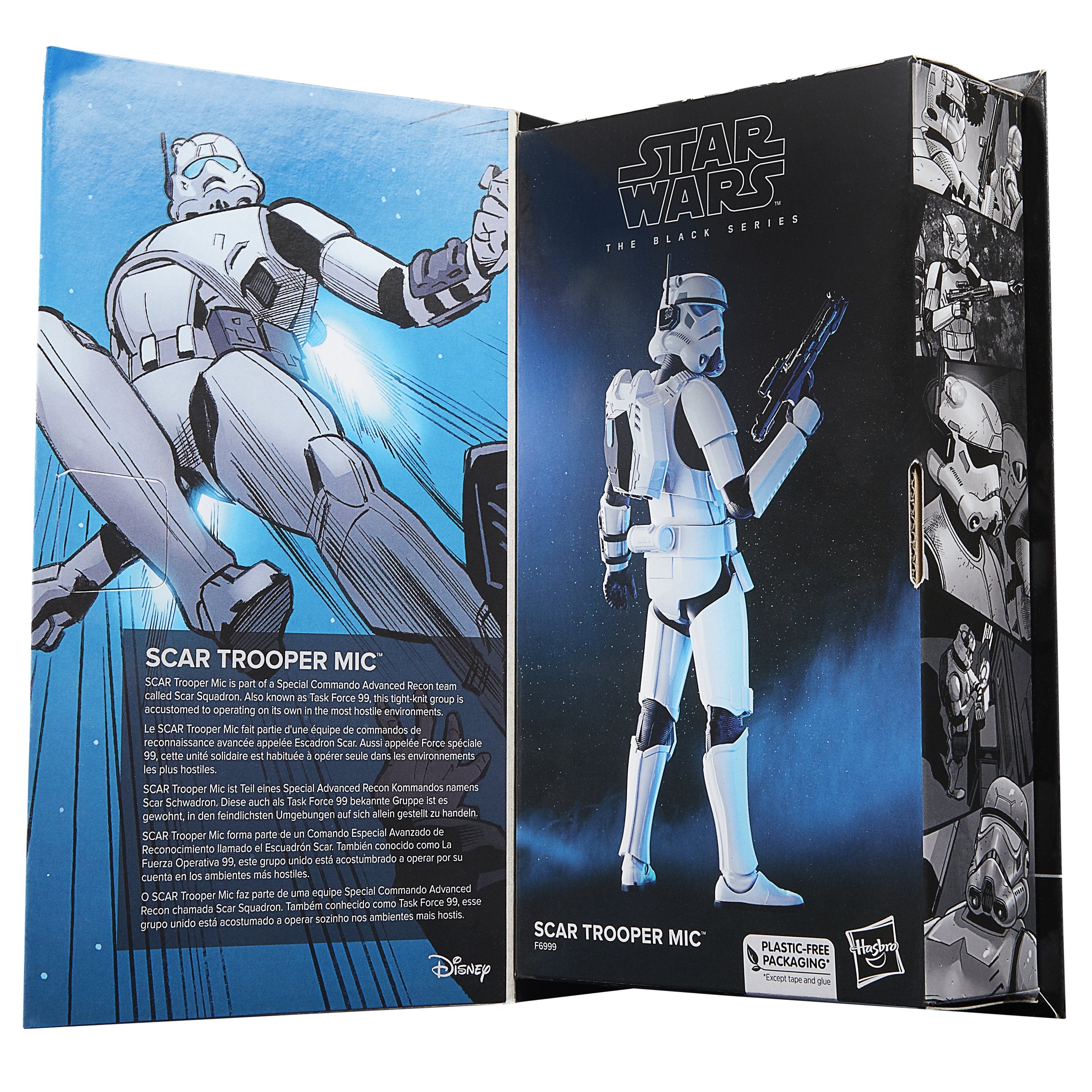 Figura Scar Trooper Mic Star Wars 15cm