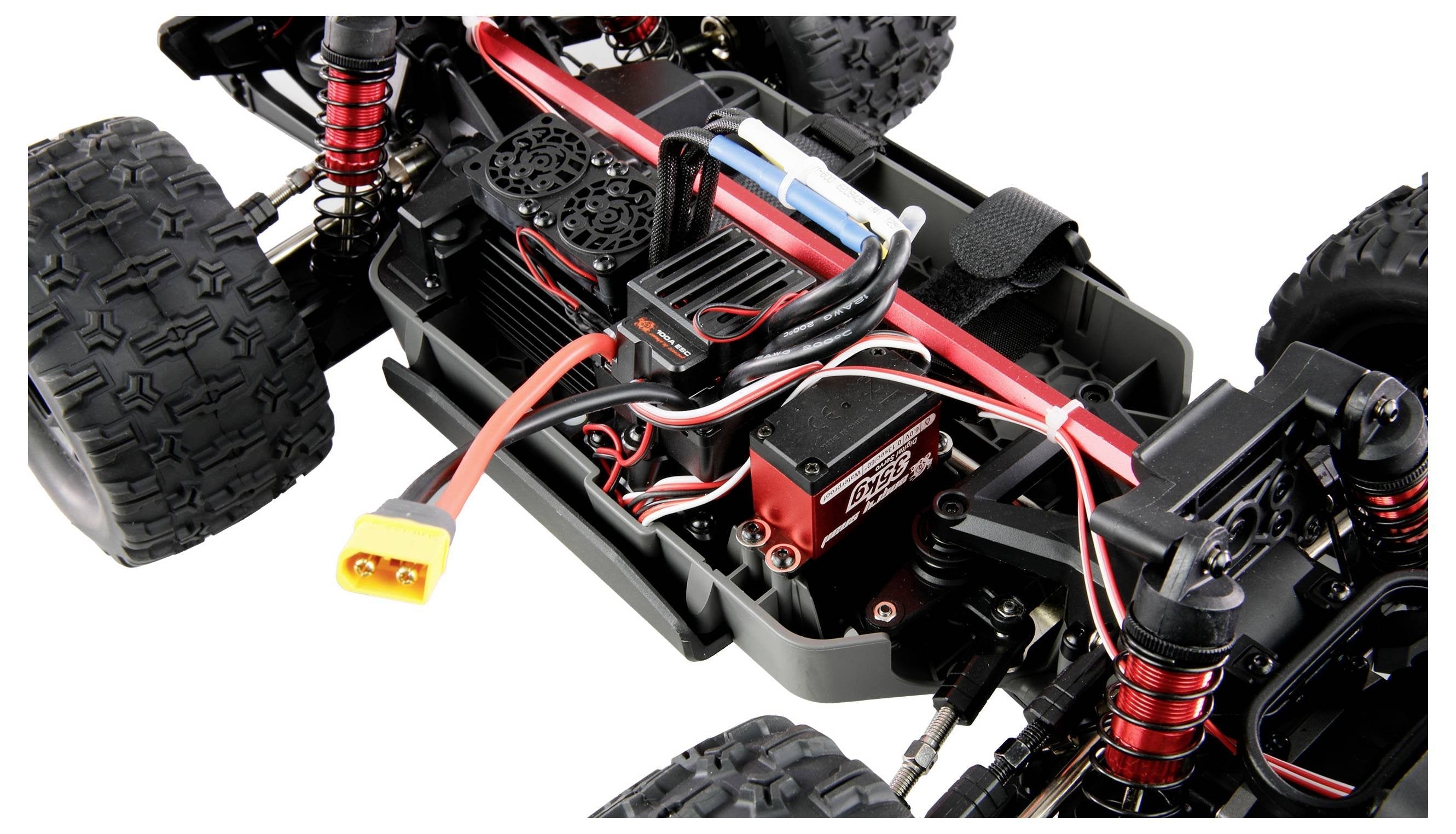 Amewi Hyper Go Mtx10 Monmertruck Brushless 1:10 Artr Negro