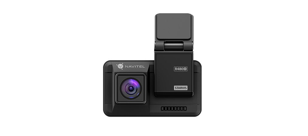 Cámara Navitel R480 2k  De Salpicadero Quad Hd Batería Negro