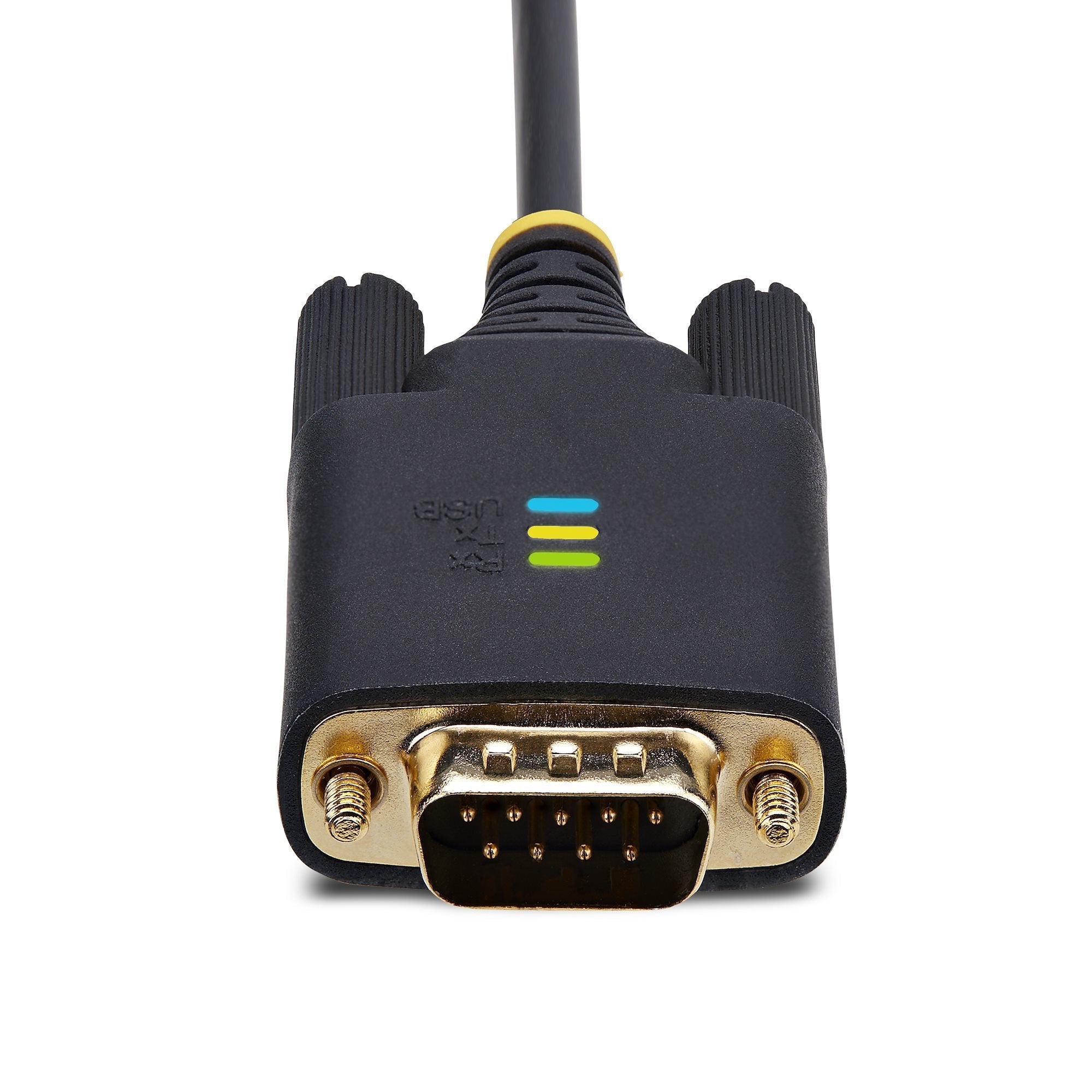 Startech.Com 2p6ffc-Usb-Serial Cambiador De Género Para Cable Usb-A 2 X Db-9 Rs-232 Negro, Gris