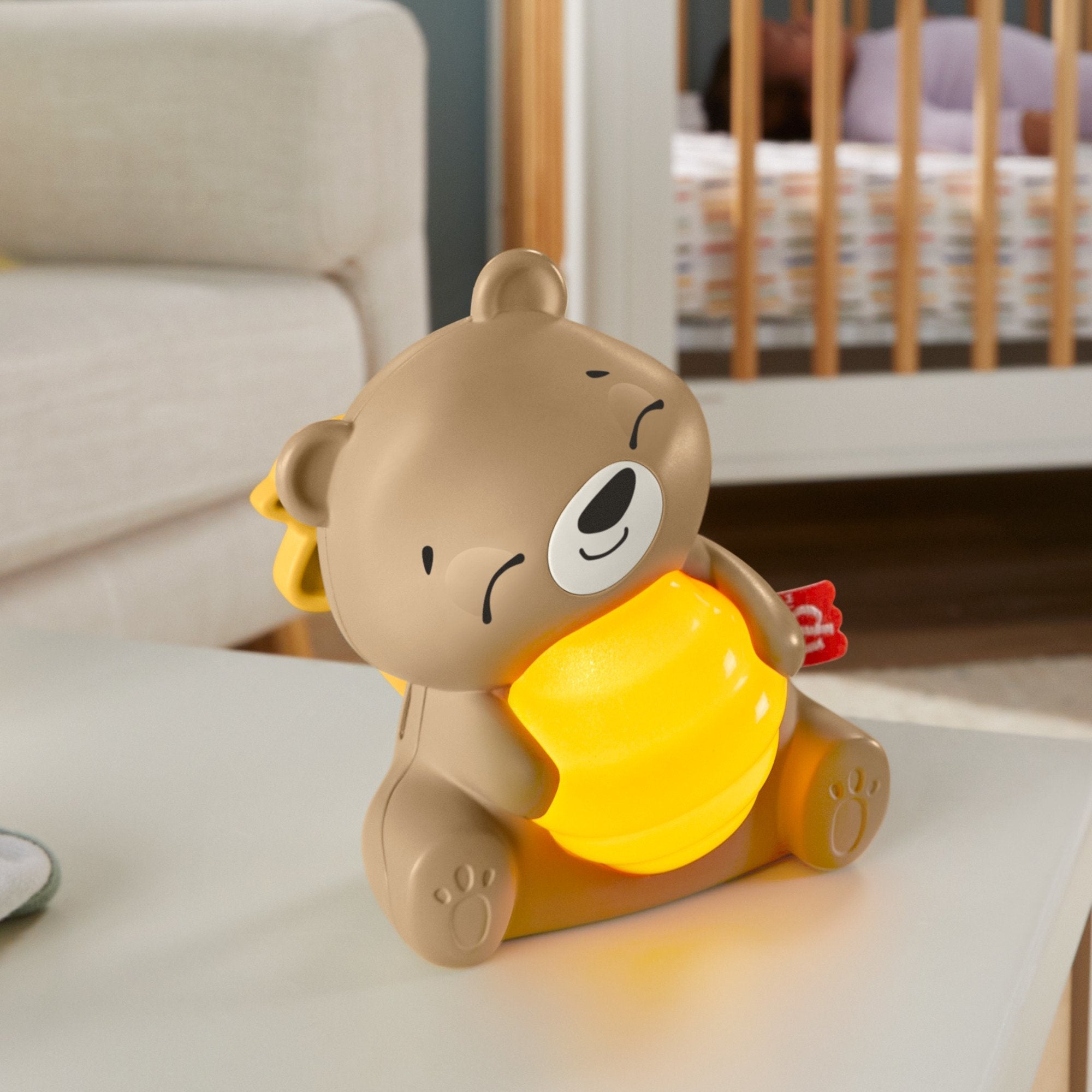 EAN 194735171422 - Fisher-Price HRB18 luz nocturna para bebés Marrón, Blanco imagen 3
