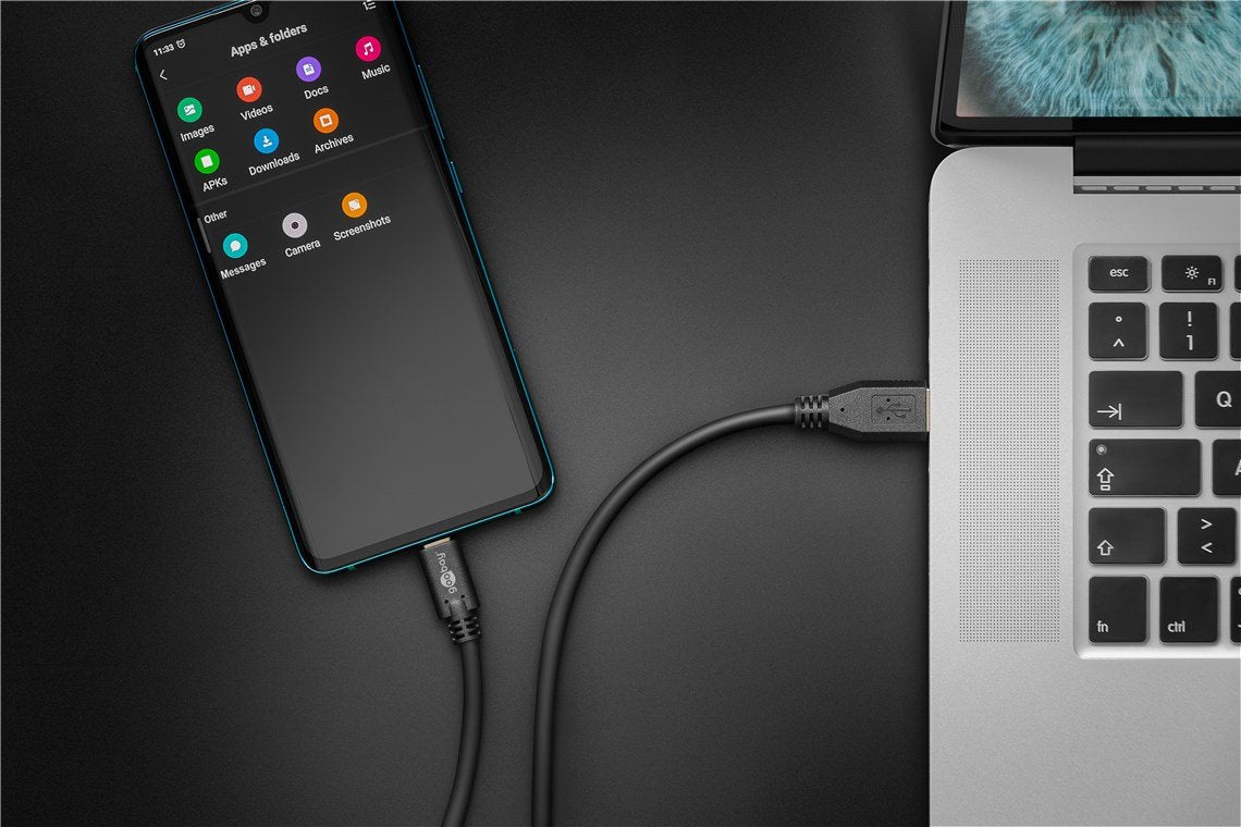 EAN 4040849678905 - Goobay 67890 cable USB 1 m USB A USB C Negro imagen 3