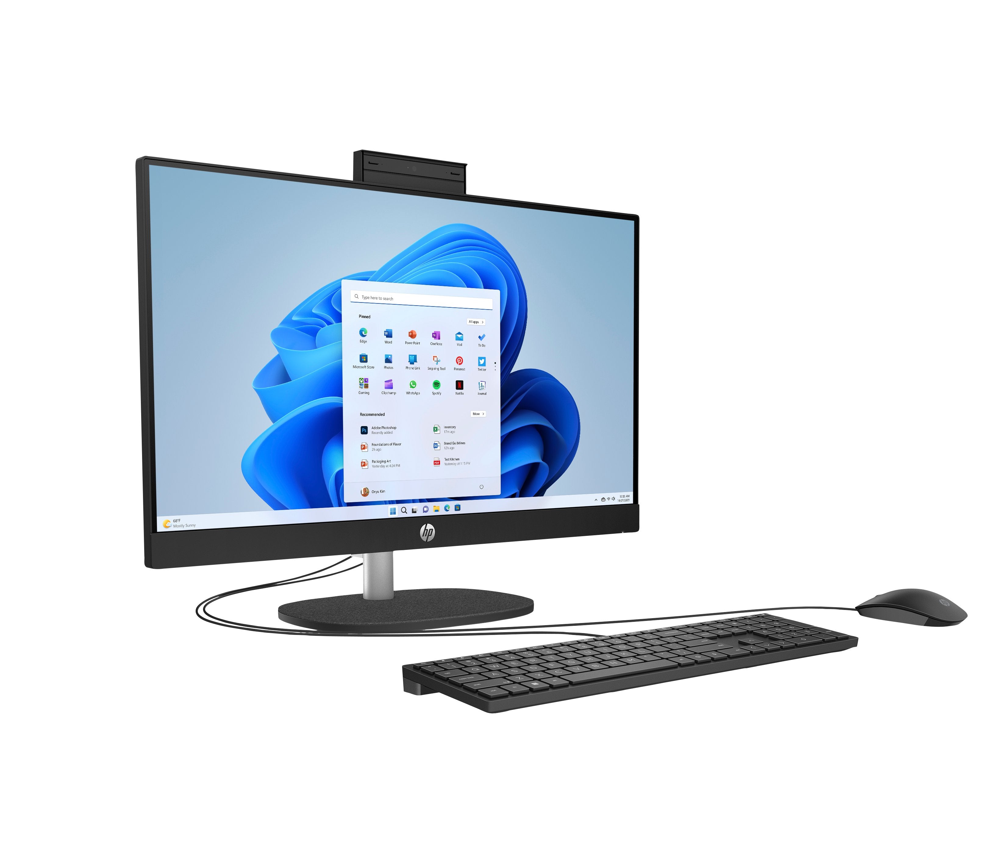 Pc All In One 24-Cr0121ns Intel Core I5-1335u 16gb 512gb Ssd 23.8' Sin Sistema Operativo