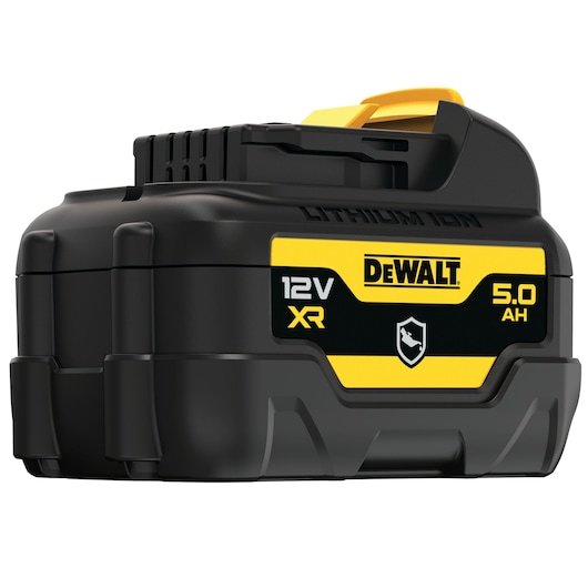 Batería Dewalt Xr Dcb126g, 12volt 5ah Negro/Amarillo, Protección De La Carcasa Contra Productos Químicos, Ácidos Y Combustibles Dcb126g-Xj
