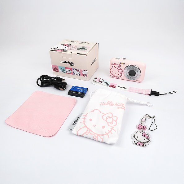 Yashica Dz-100 Hello Kitty Pink