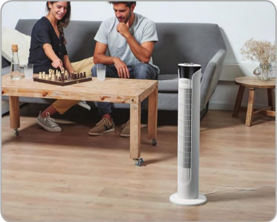 Ventilador De Columna Black+Decker Bxeft47e
