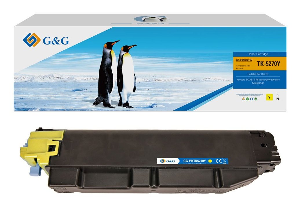 G&G Toner Compatible Con Kyocera Tk-5270y