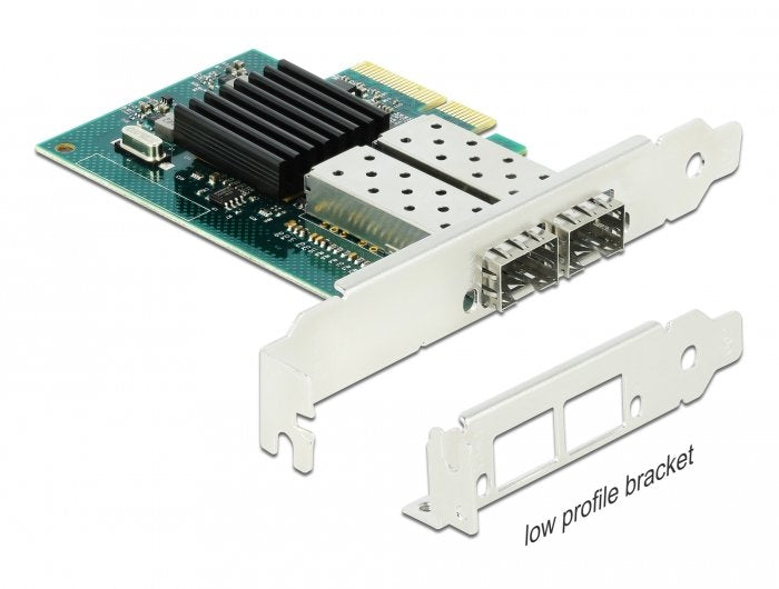 Pci Express X4 Netzwerkkarte Gigabit Lan 2 X Sfp I82576