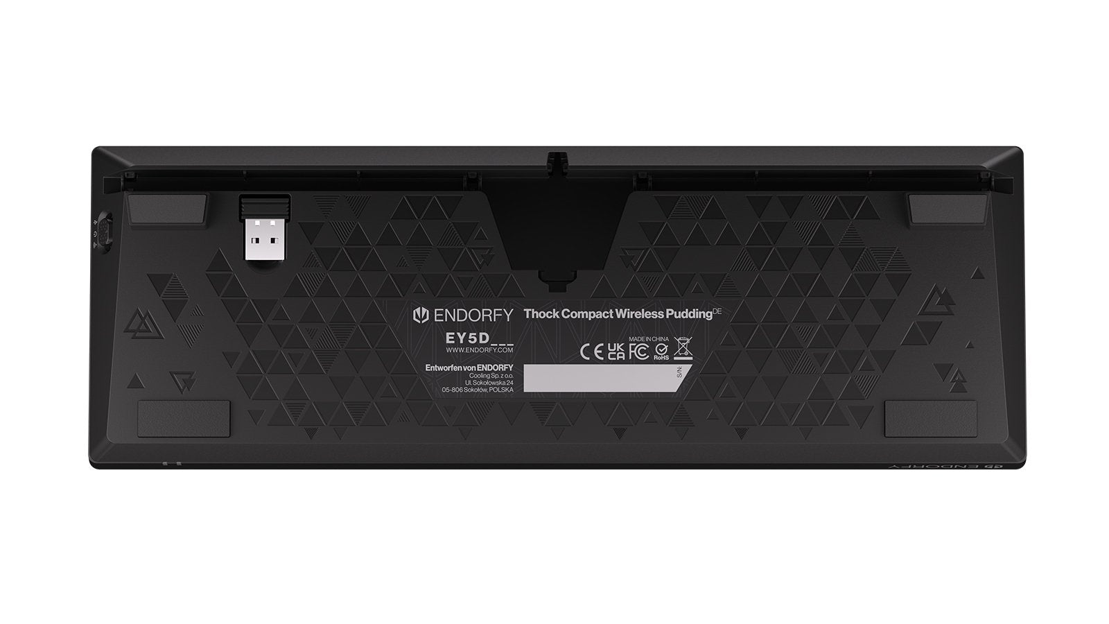 Teclado Alemán Endorfy Thock Compact Rf Inalámbrica + Usb Qwertz