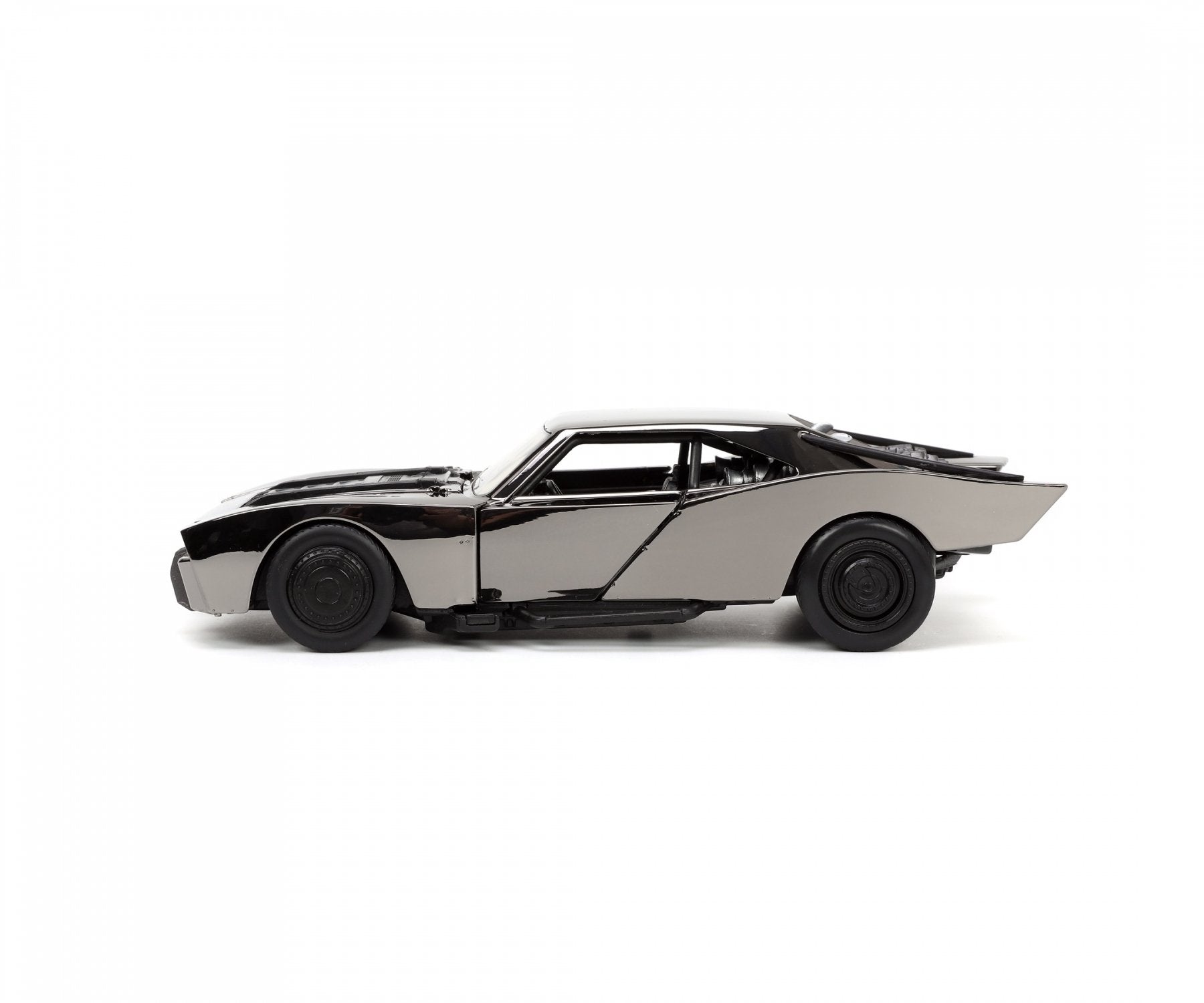 Vehiculo Batmobile + Figura Batman Metal Batman Dc Comics 1:24