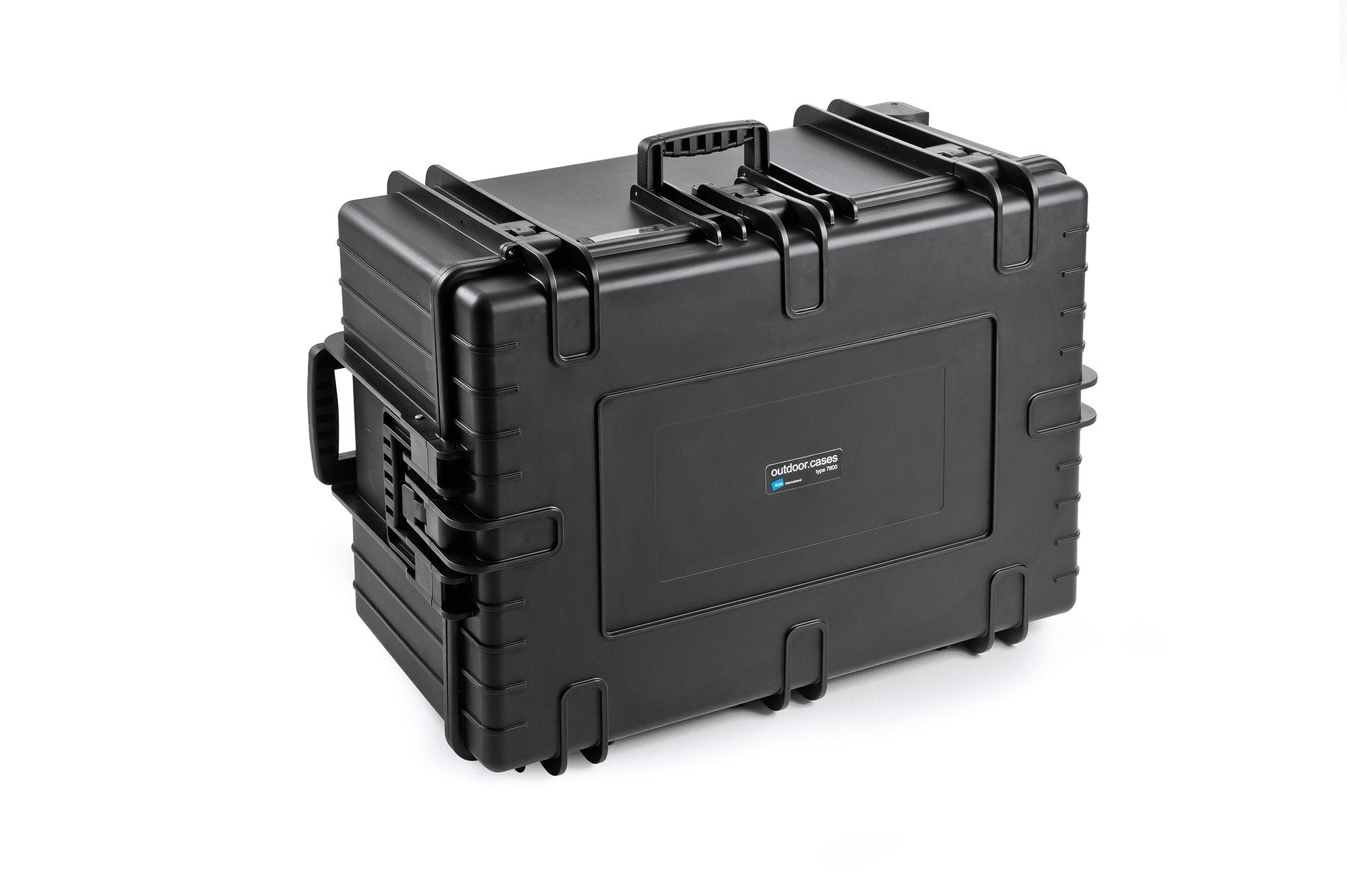 B&W Cases 7800 Caja Para Equipo Maletín Con Ruedas Negro