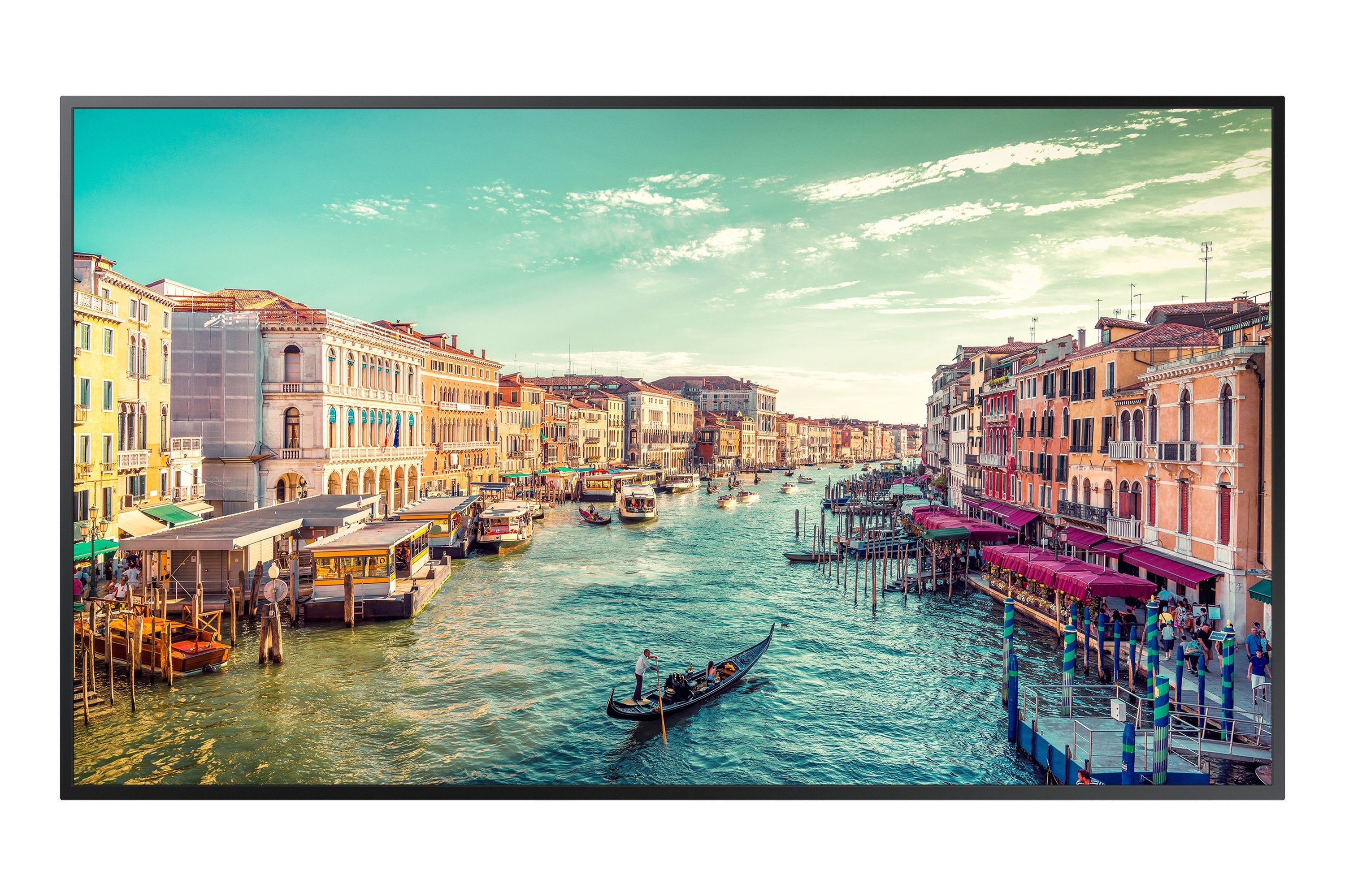 Monitor Digital Signage Qm55r Uhd 55" Samsung   Monitor Samsung Digital Signage Uhd 55" (Qm55r) / New Edge Led /3840x2160(16:9) /4000:1 /500cd/M2 / Uso 24/7 /Dvi-D / Dp / Hdmi (2) / Hdcp / Usb (2) /In-Out Jack St / Control Ext. Rs232c(I/O)