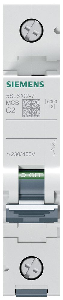 Siemens Automat C 2a 5sl61027 230 400v 6ka 1p
