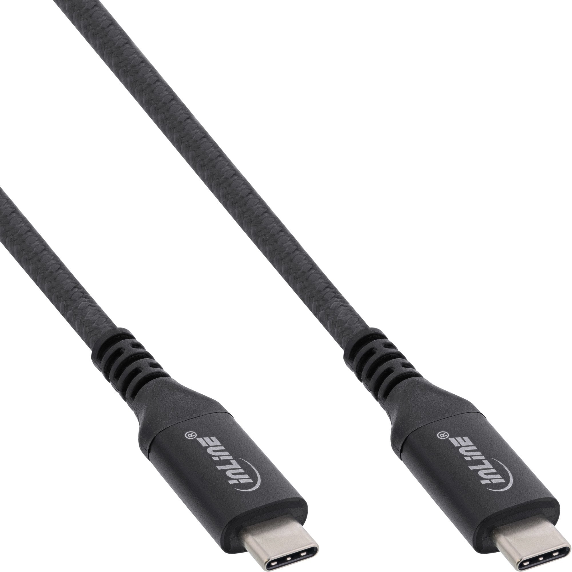 Inline® Usb4 Cable, Usb-C Male/Male, 8k60hz, Negro, 2m