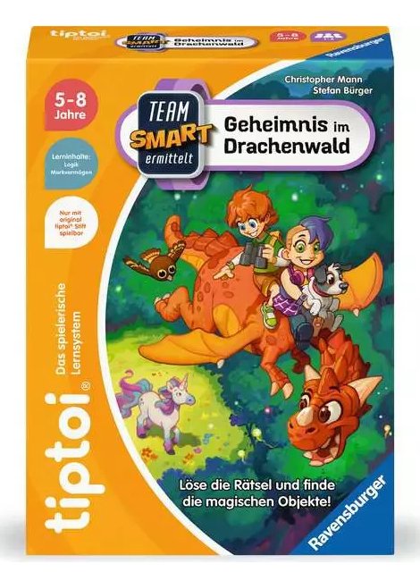 Ravensburger Tiptoi Equipo Smart Determinado: Secreto En El Dragon Forest, Juego De Mesa 4005556002245.0