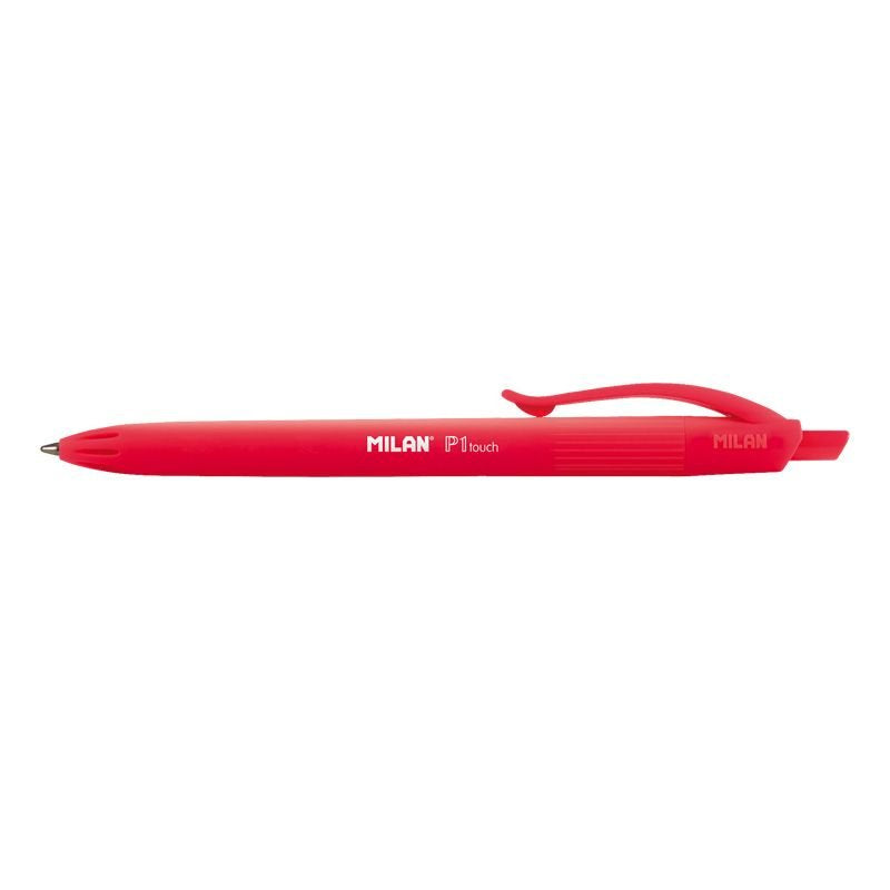 Milan Boligrafo P1 Touch Rojo Caja Expositora 25u