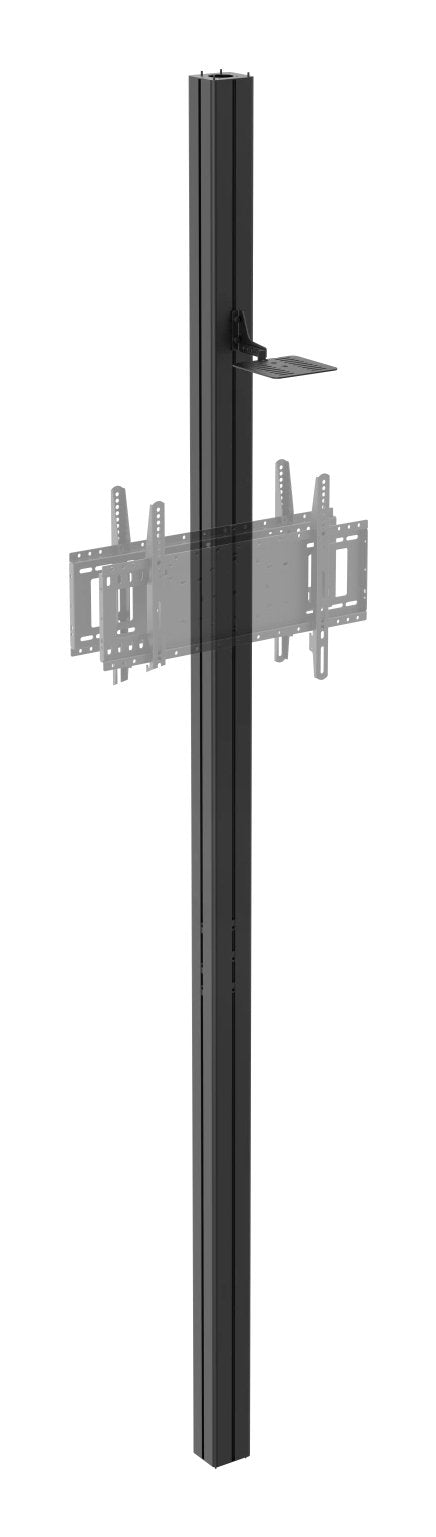 EAN 9749523000005 - Vision VFM-POST soporte para pantalla de señalización Negro imagen 1