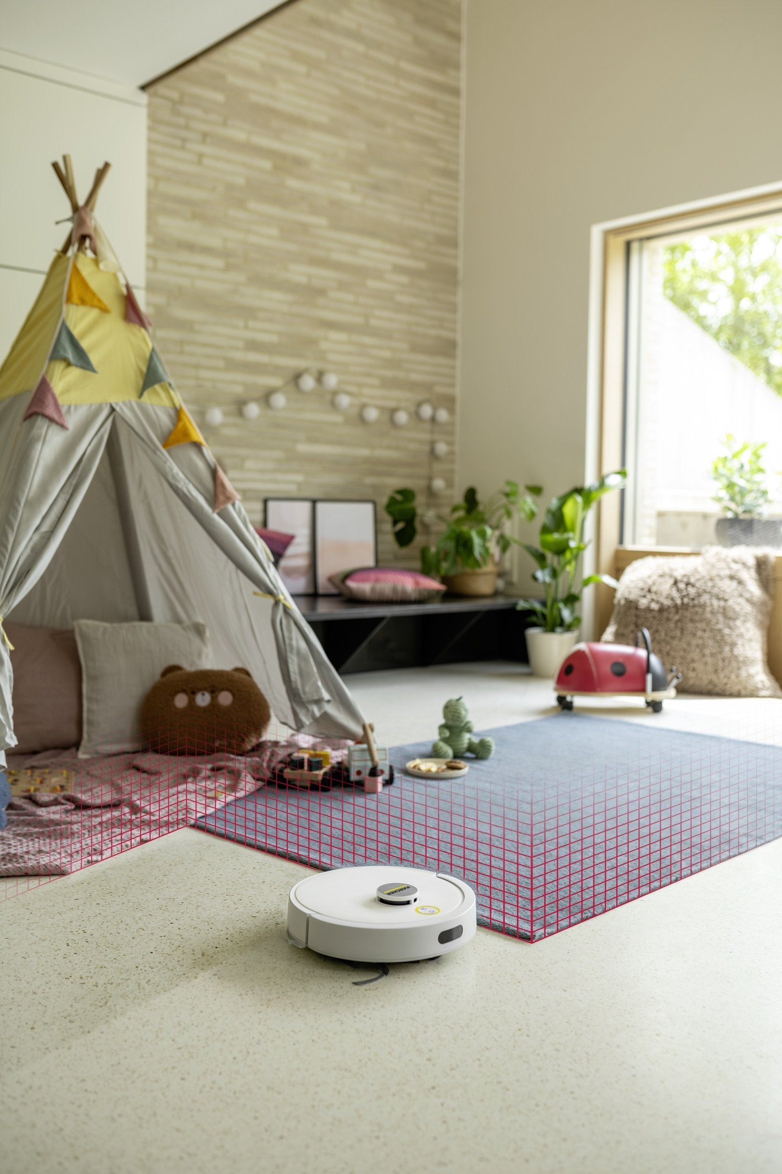 Robot Sprzatajacy Z Baza Karcher Rvc 3 Comfort