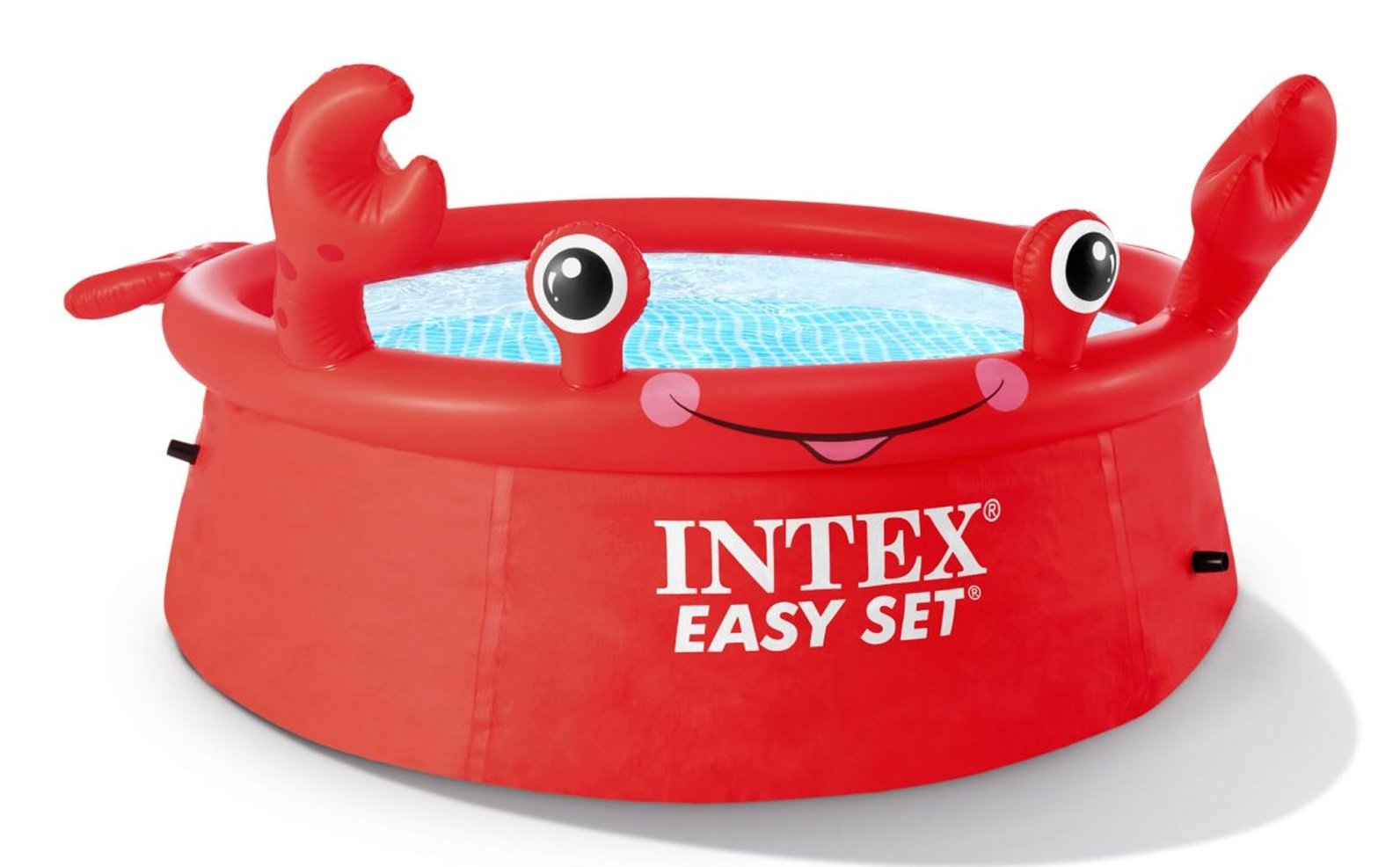 EAN 6941057420455 - Intex Happy Crab Easy Set Pool Piscina hinchable Alrededor 880 L Rojo imagen 1