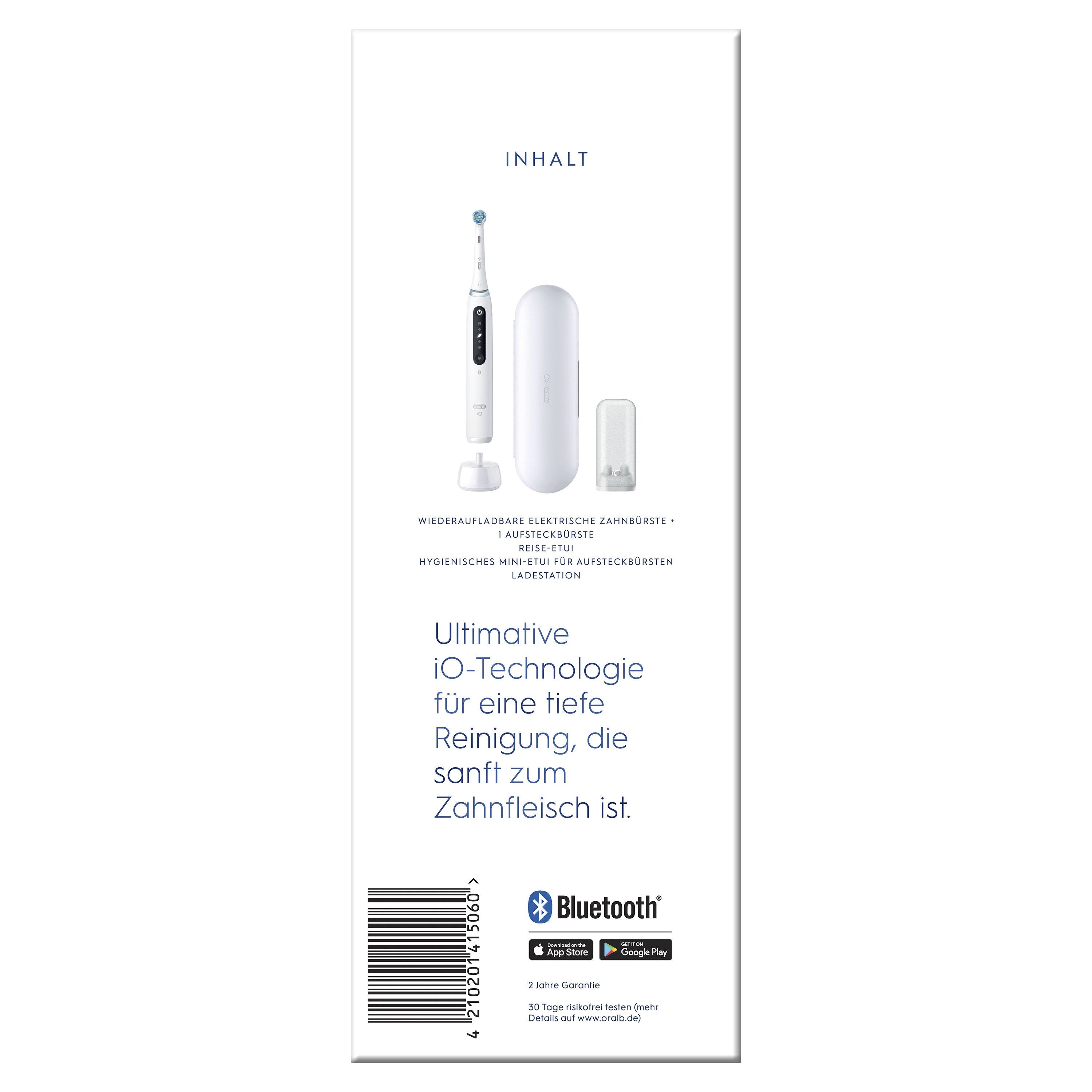 EAN 4210201415060 - Oral-B iO Series 5 Adulto Cepillo dental oscilante Blanco imagen 4
