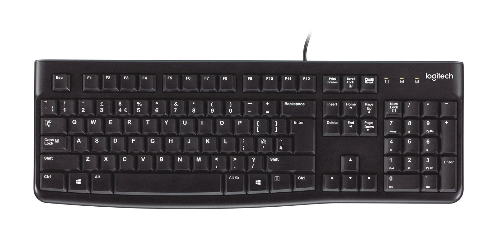 EAN 5099206020894 - Logitech 920-002506 teclado Oficina USB QWERTY Ruso Negro imagen 1