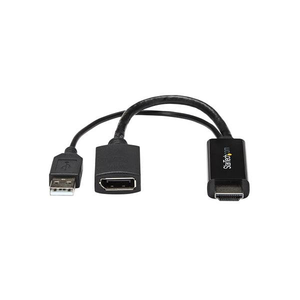 EAN 0065030861588 - StarTech.com HD2DP adaptador de cable de vídeo Negro imagen 5