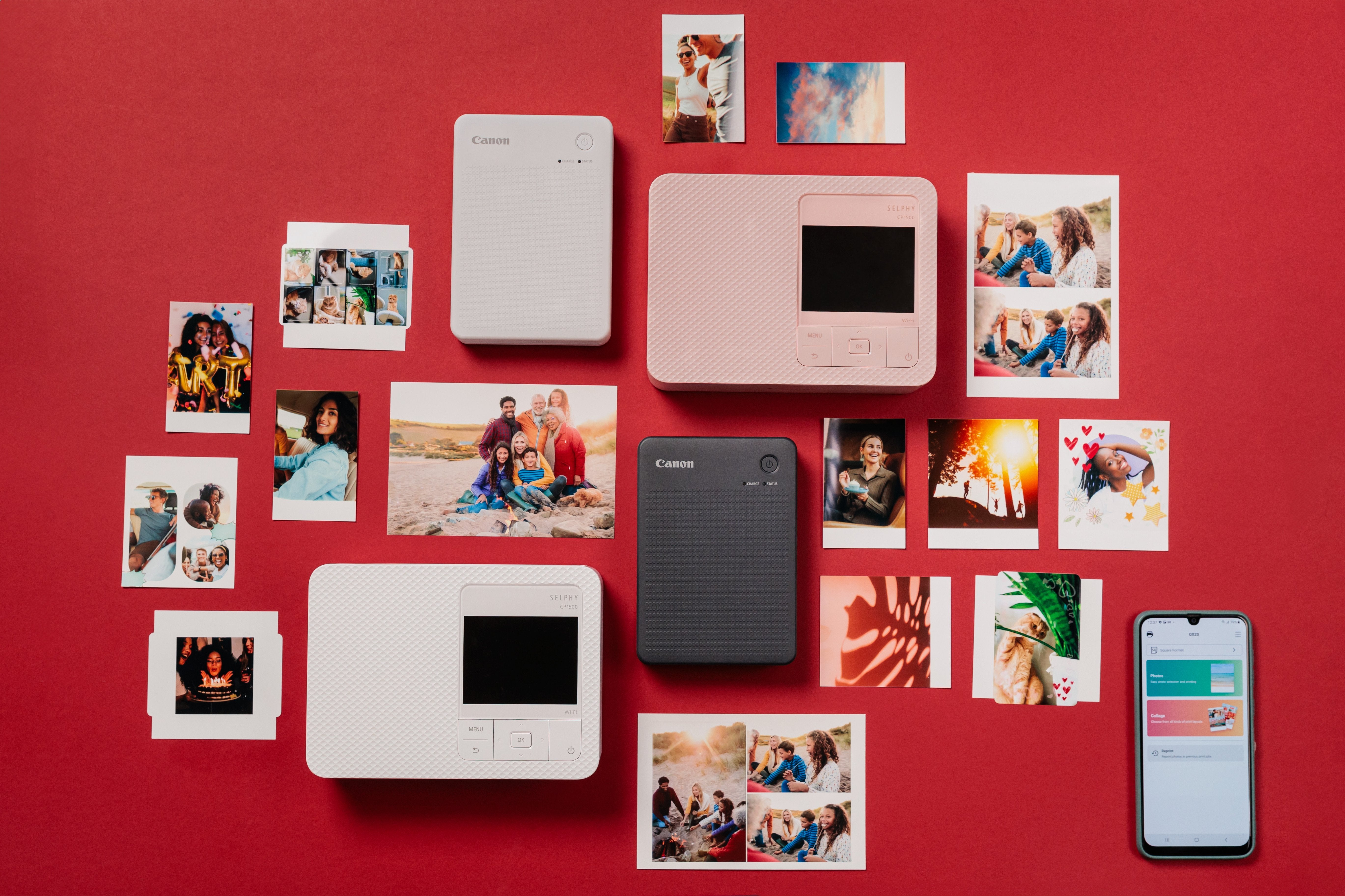 EAN 4549292238440 - Canon SELPHY QX20 BK impresora de foto Pintar por sublimación 287 x 287 DPI 2.8" x 3.3" (7.2x8.5cm) Wifi imagen 21