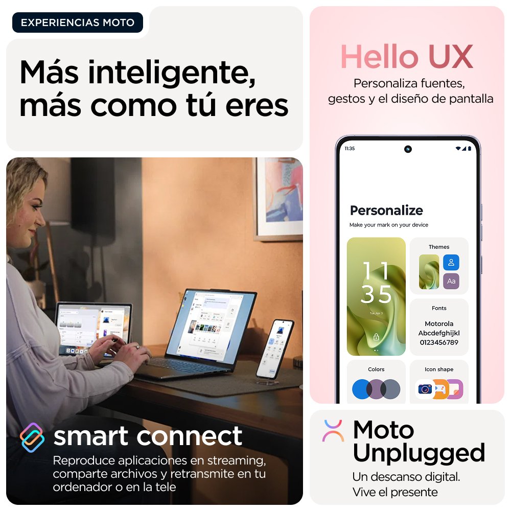 EAN 840493600123 - Motorola moto g86 power 5G 16,9 cm (6.67") SIM doble Android 15 USB Tipo C 12 GB 256 GB 6720 mAh Rosa imagen 21