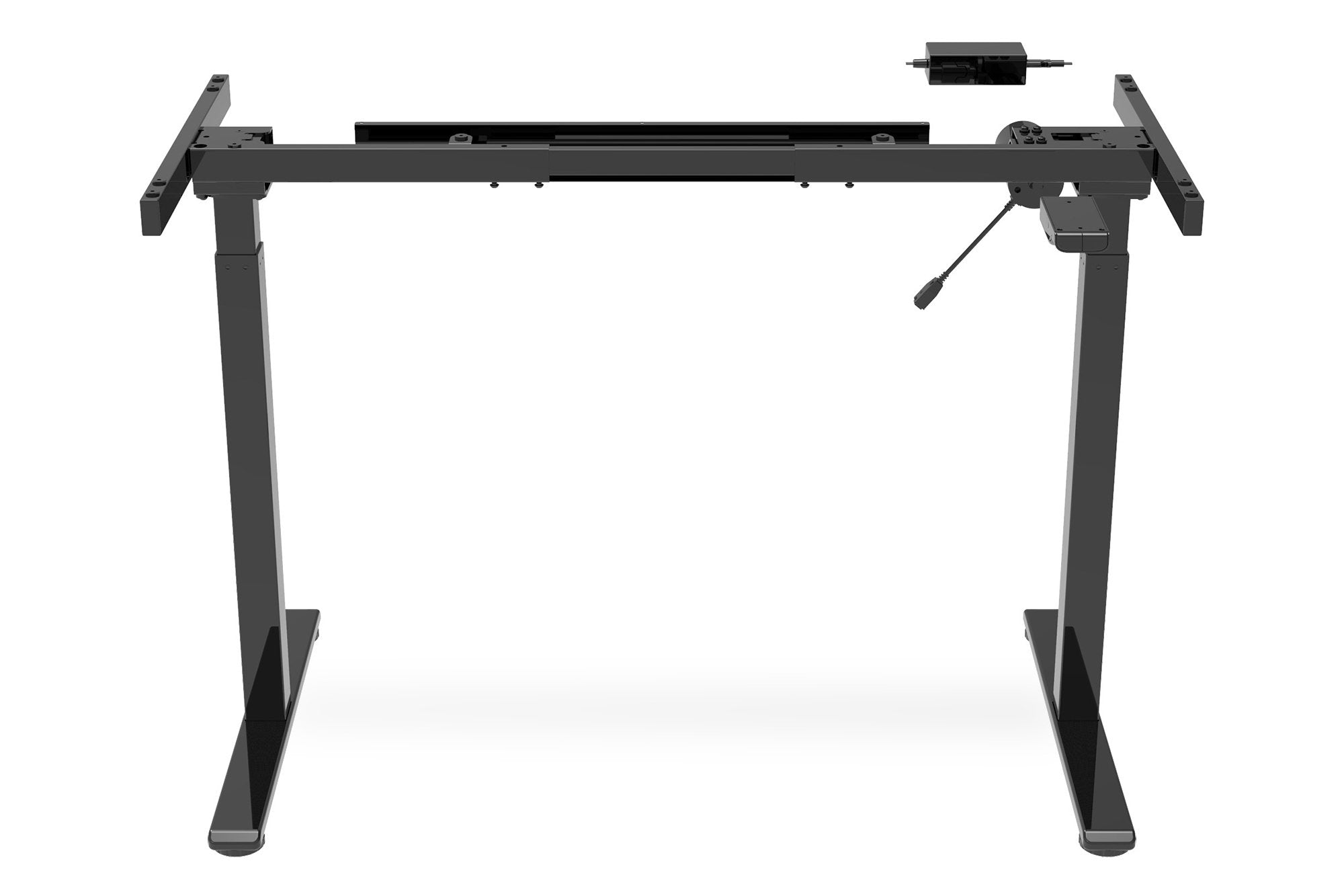 Digitus Bastidor De Mesa Eléctrico De Altura Regulable, Motor Individual, 2 Niveles, Negro