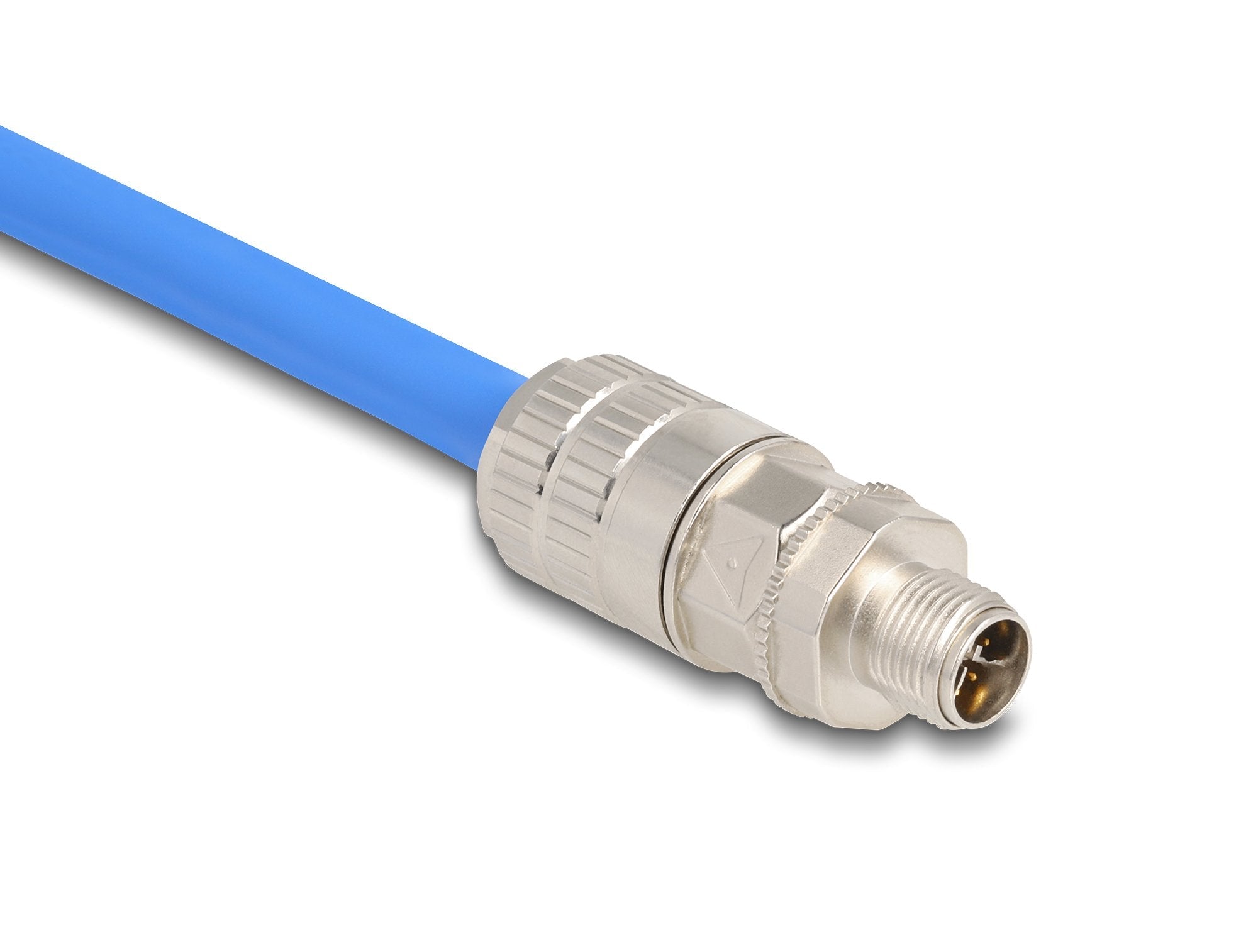 Delock M12 Macho 8 Pin X-Kodiert Feldkonfektionierbar Cat.6a