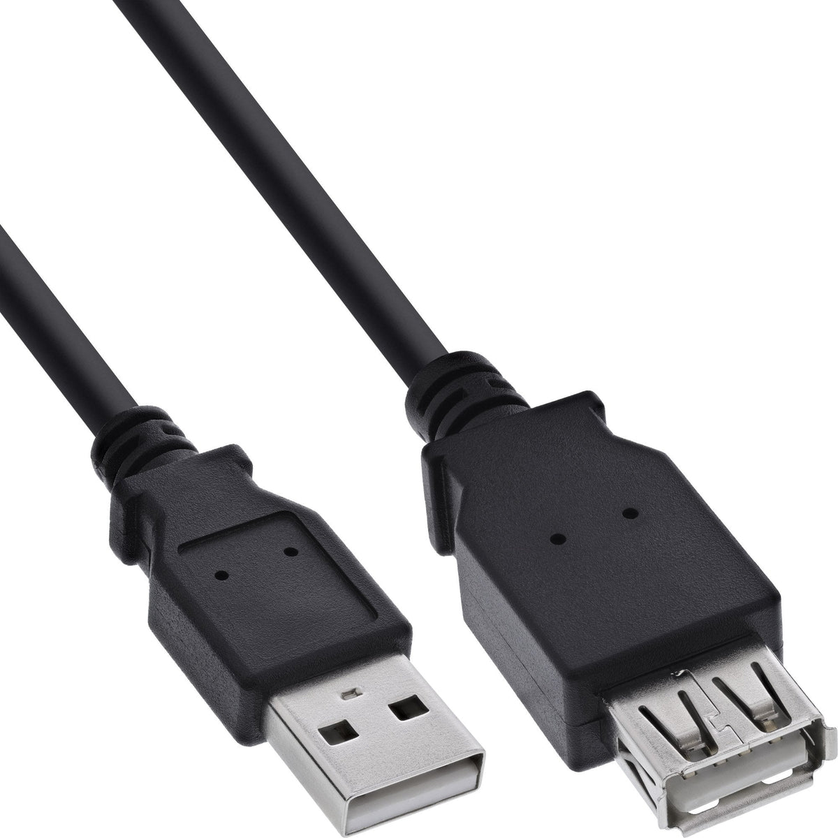 Inline® Usb 2.0 Cable De Extensión Type A Macho / Female, Negro, 0.5m