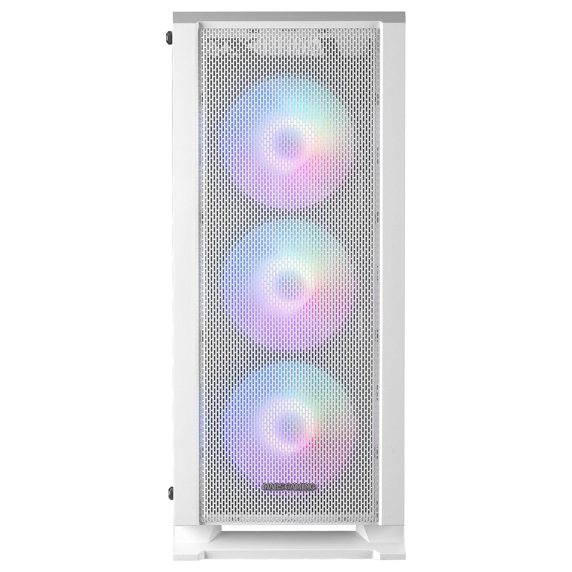 Caja Pc Marsgaming Atx Mcc Frgb Blanco