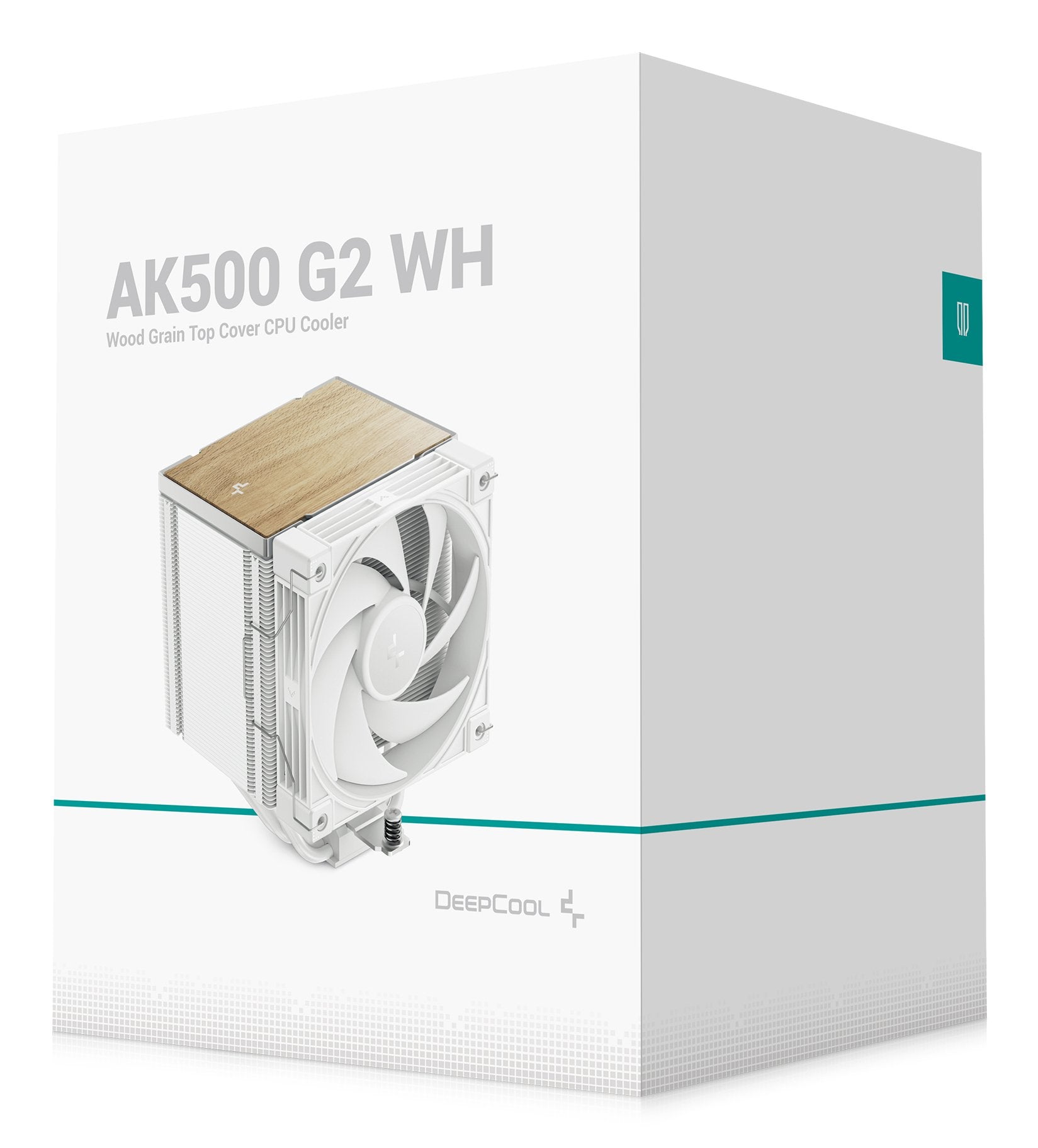Deepcool Ak500 G2 Wh, Disipador De Cpu Blanco/Madera, 120 Mm R-Ak500g2-Whnnmn-Gjd