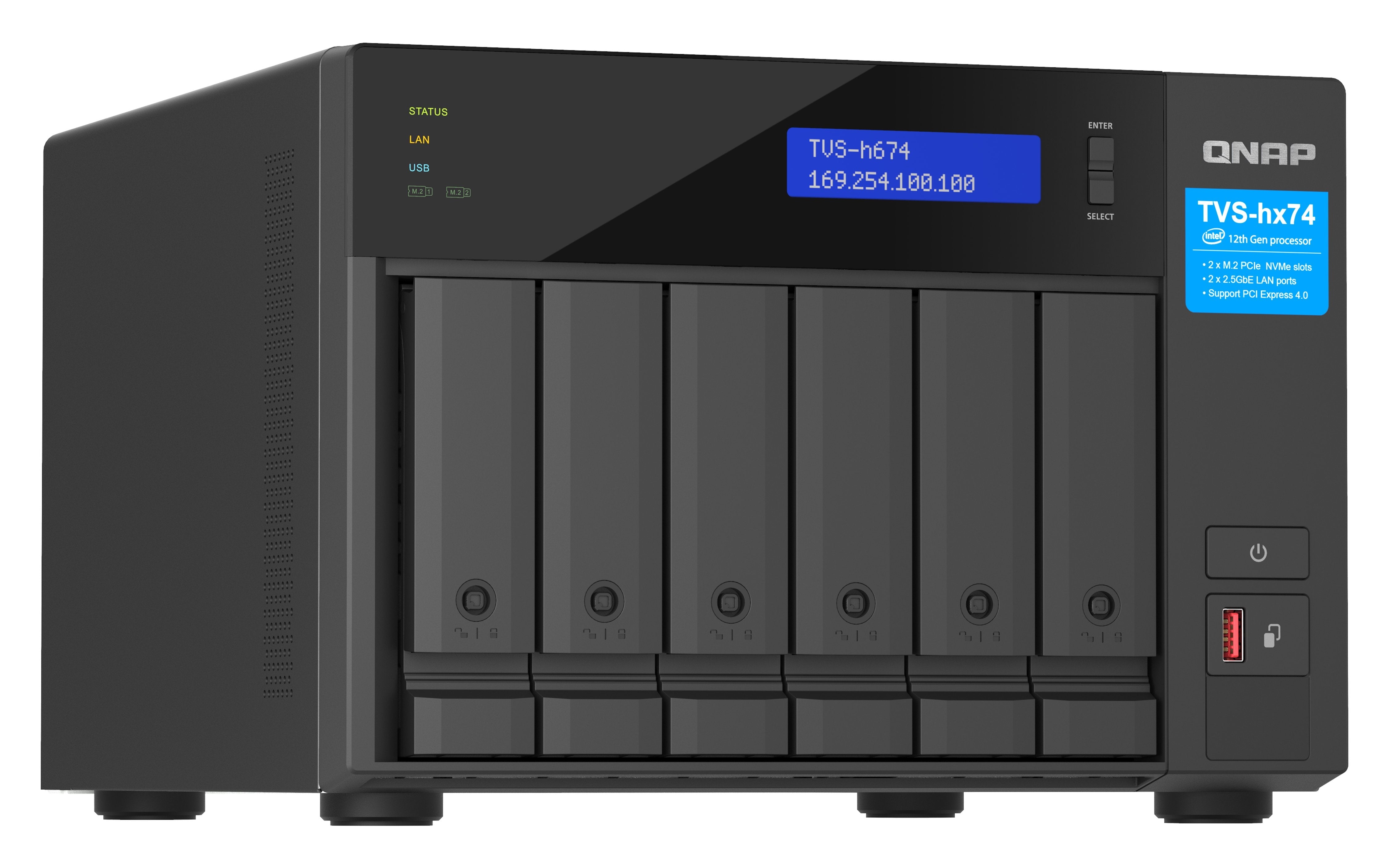 EAN 4711103082348 - QNAP TVS-H674T-I5-32G servidor de almacenamiento NAS Torre Intel® Core™ i5 i5-12400 32 GB DDR4 Unidad de  imagen 4