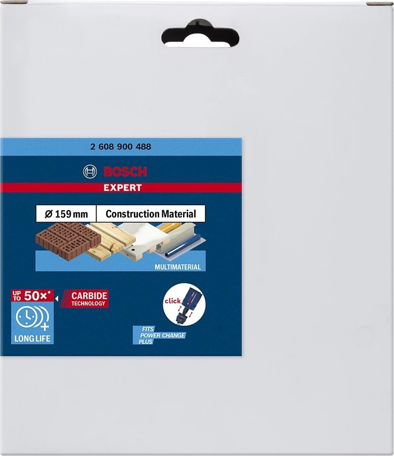 Bosch Professional Expert Sierra De Corona 'Material De Construcción', Ø 159mm 6,17/64" 2608900488