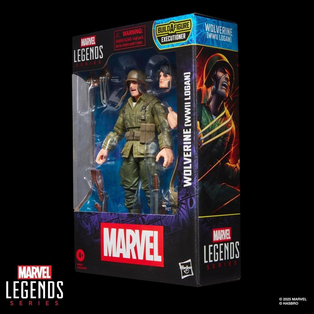 Figura Wolverine Wwii Logan Marvel Legends Series 15cm