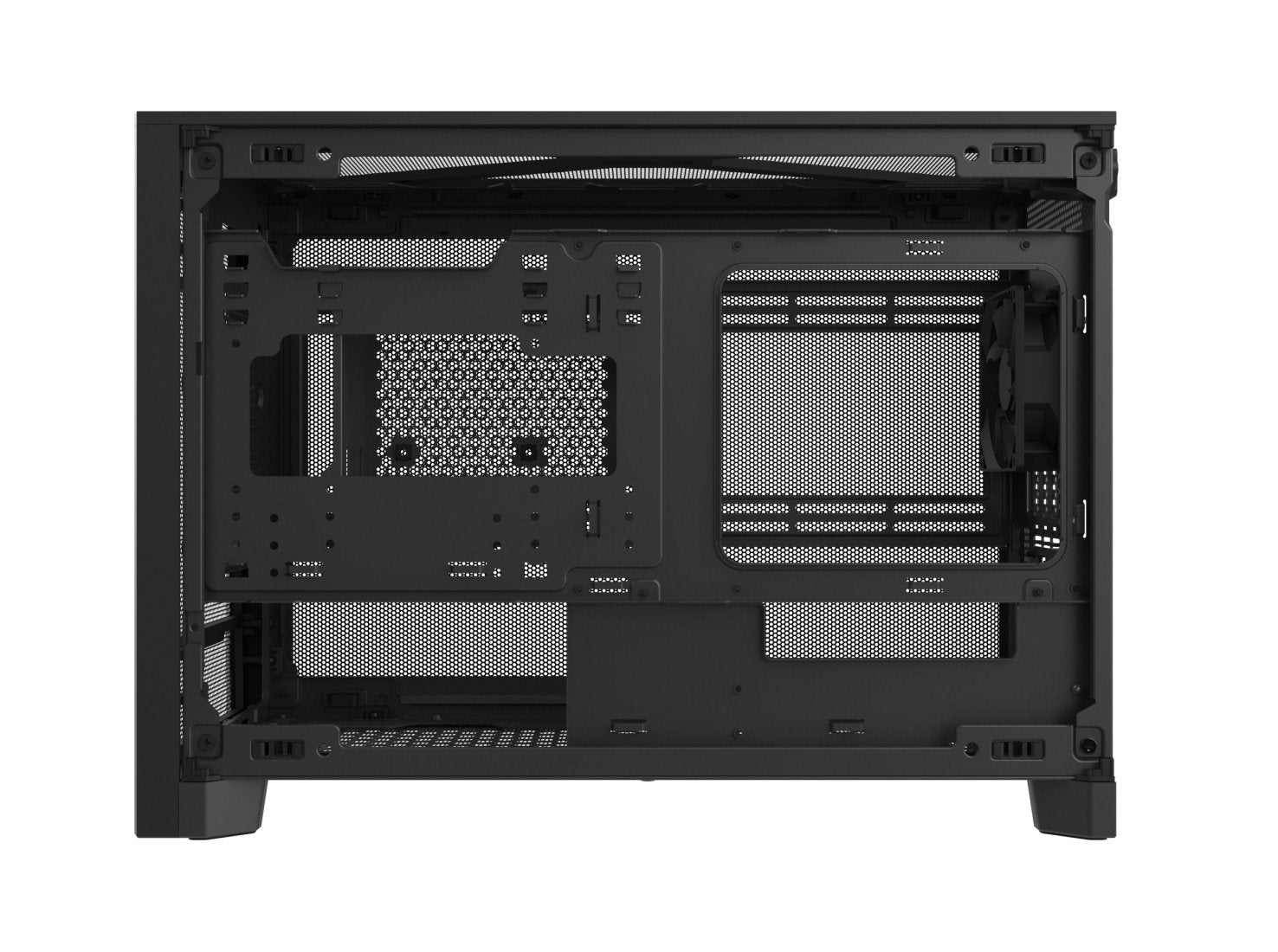 Case Montech Micro Atx/Mini-Itx Black Mini Tower Pc Ten Ten(B)
