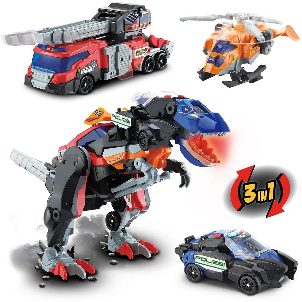 Vtech Switch & Go Dinos-3-In-1 Super-T-Rex, Personaje 80-549504