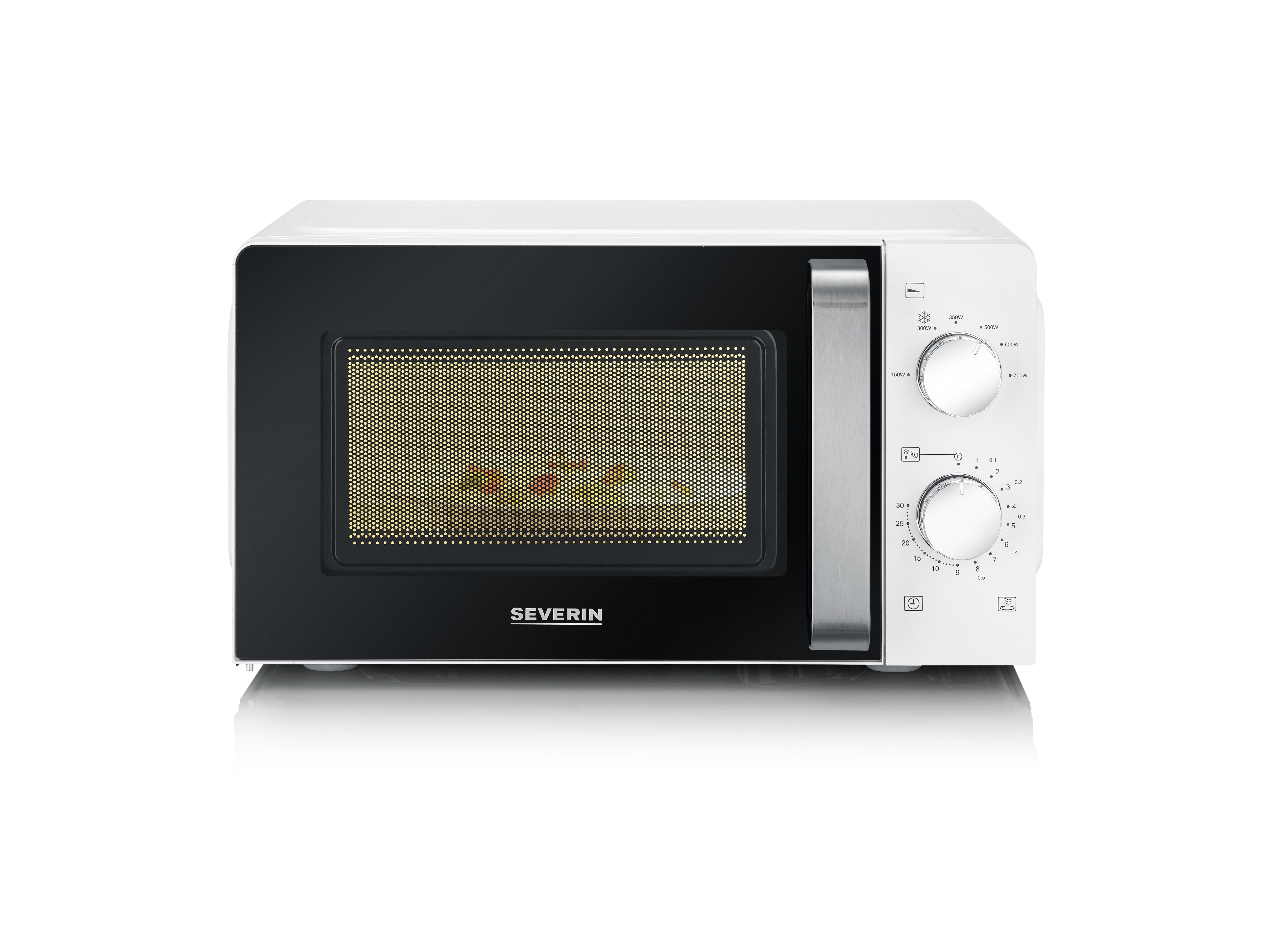 Microondas  Severin Mw 7885 17 L 700 W Negro, Blanco