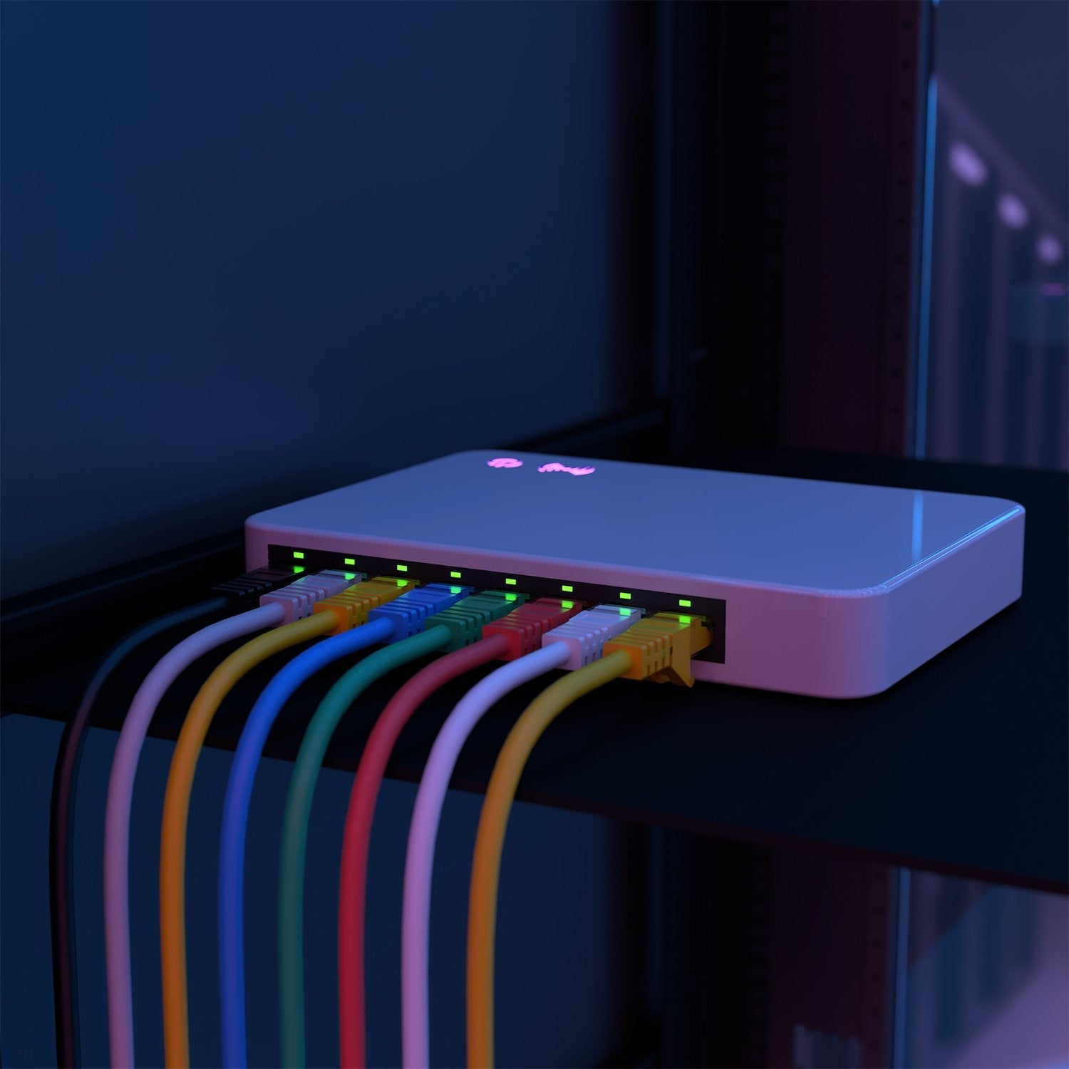 Aisens Cable De Red Rj45 Lszh Cat.6a 500 Mhz Utp Awg24 - 25cm - Verde