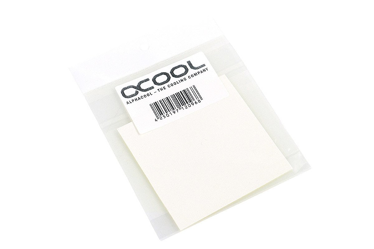 Alphacool Almohadilla Adhesiva Termoconductora De Doble Cara 100x100x0,5mm, Almohadillas Termoconductoras 12096