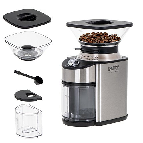 EAN 5902934837484 - Camry Premium CR 4443 molinillo de café 200 W Negro, Acero inoxidable imagen 7